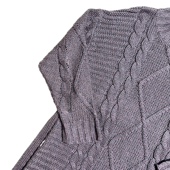 Anthropologie Amandi Chocolate Brown Long Sleeve Sweater Dress Womens US S - Picture 4 of 10